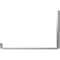 Ekena Millwork Steel Hanging Shelf Bracket, Stainless Steel 2"W x 10"D x 6 1/2"H BKTM02X10X06HSSS - alternate 4